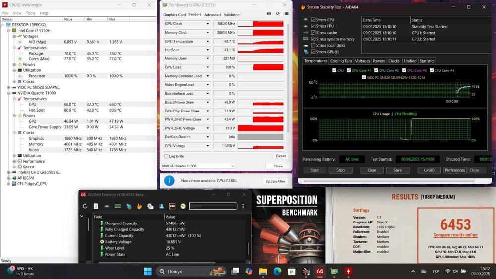 Ноутбук Acer ConceptD 3 Pro i7-9750H|Quadro T1000|16GB|512Gb
