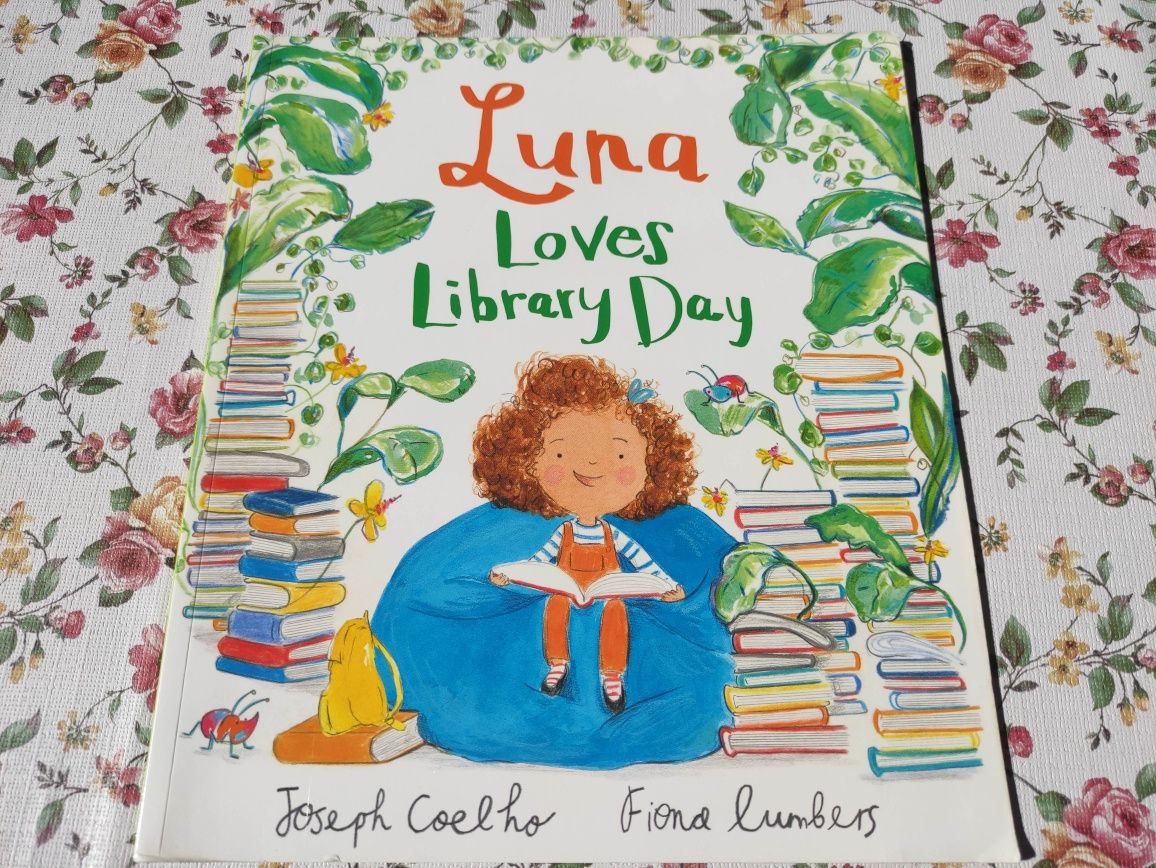 Książka dla dzieci Luna Loves Library Day po angielsku