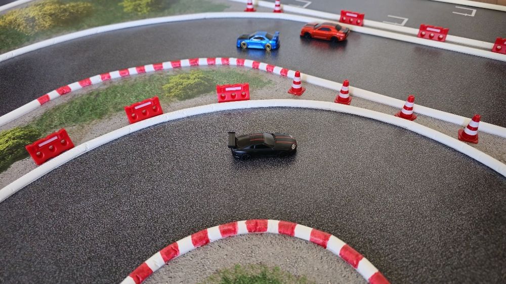 Pista tapete para Turbo Racing 1/76 em lona