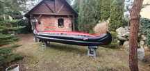 canoe, kajak pompowany Grabner Adventure hypalon nie PVC do kampera