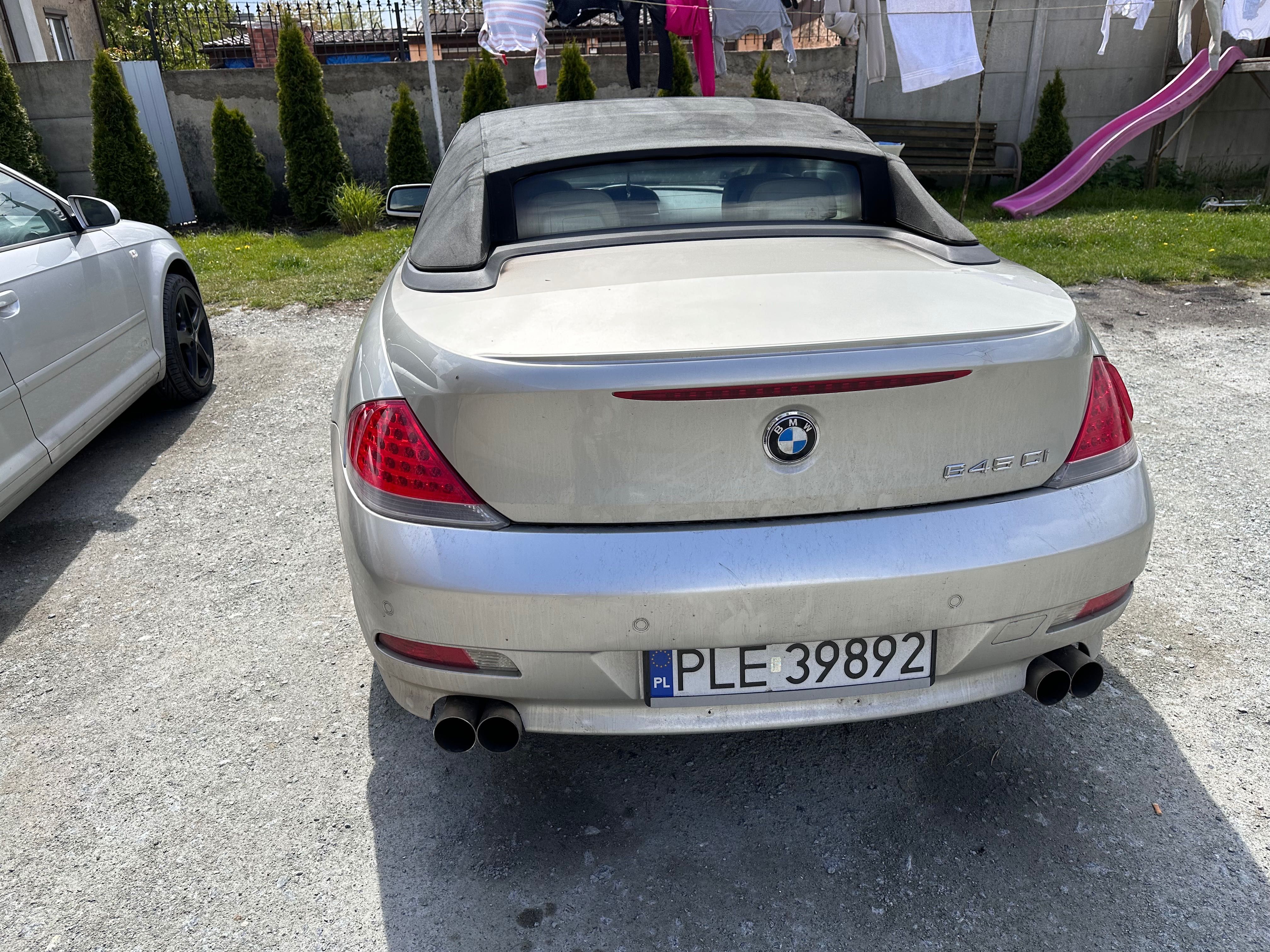 Sprzedam bmw seria 6 e64 4.4v8 lub zamienię na inne auto