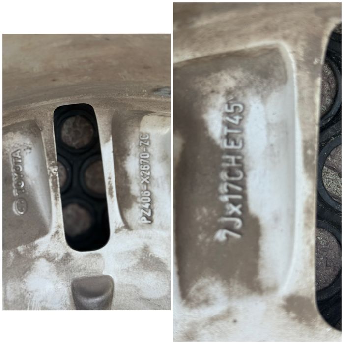 Диски оригінал toyota rav4 camry avalon highlander verso r17 5 114,3
