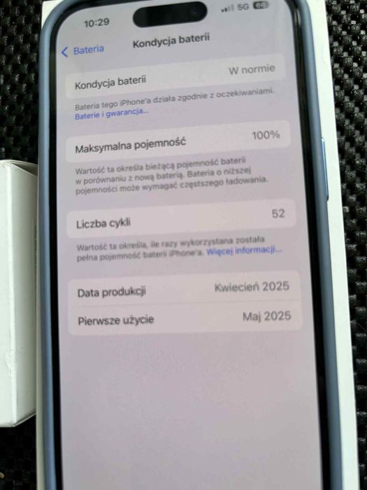 İphone 15 Niebieskie