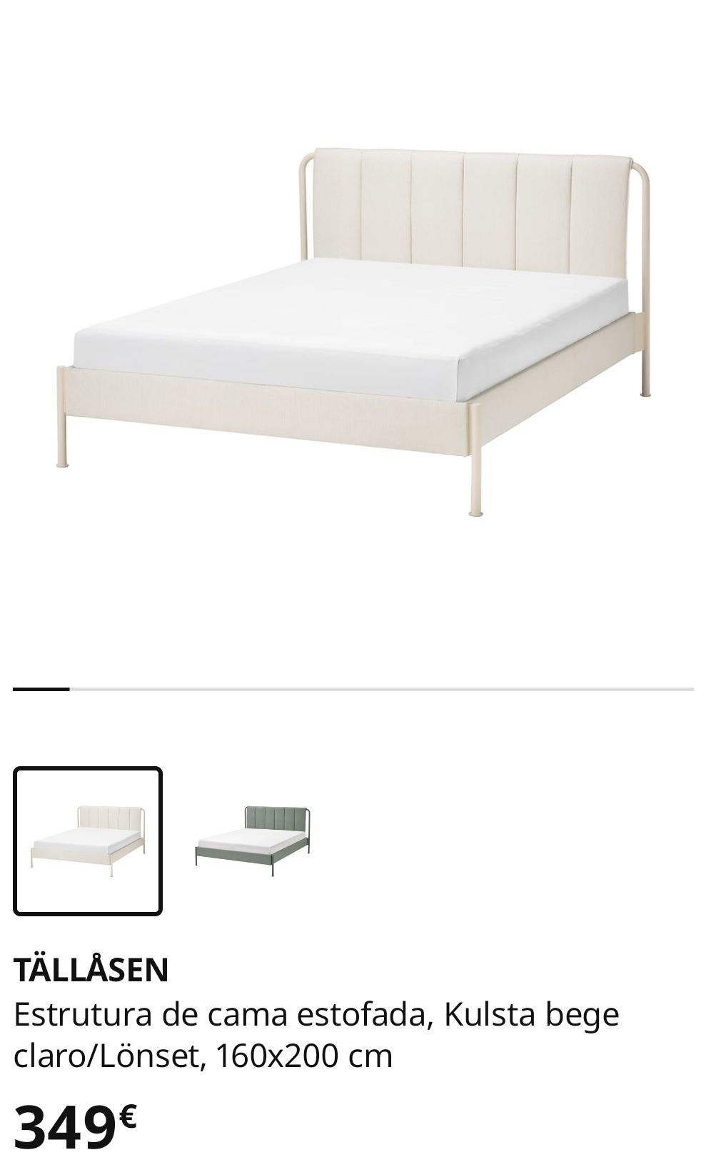 TALLASEN Cama 160x200