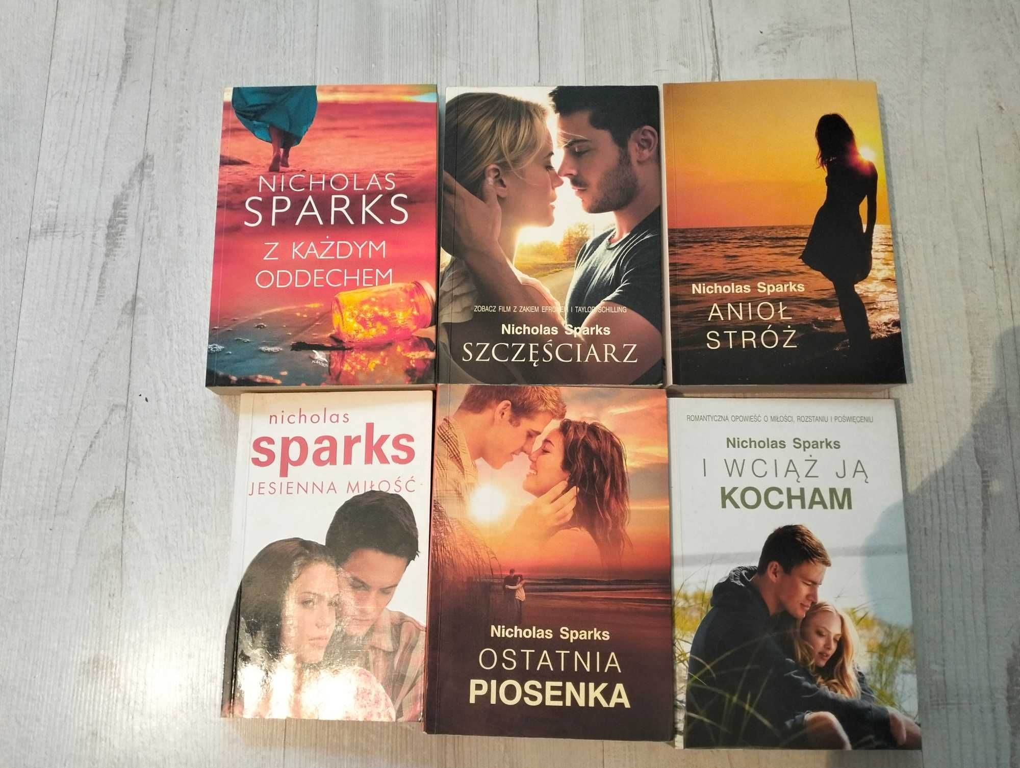 Książki obyczajowe Nicholas Sparks