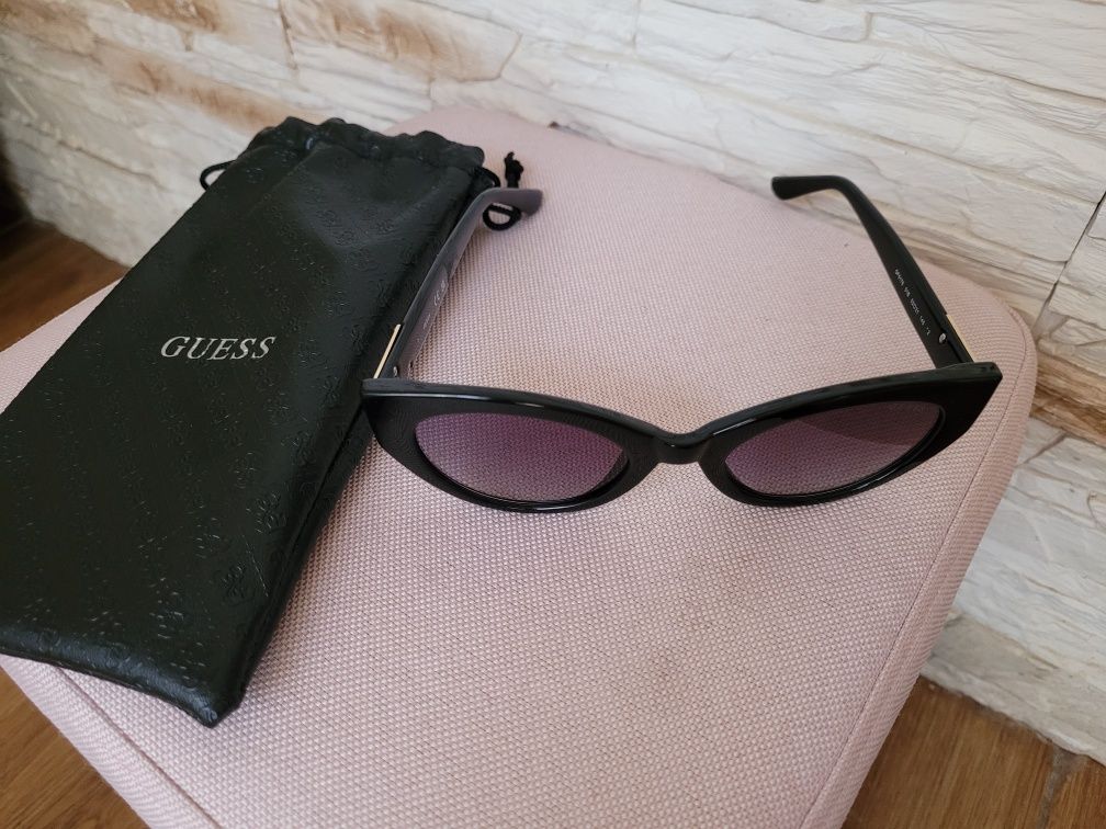 Okulary Przeciwsłoneczne Damskie Guess GF6176 01B