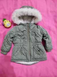 Куртка парка зимова Matalan для дівчинки 1 року