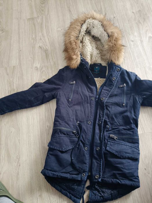 Parka zimowa chłopięca