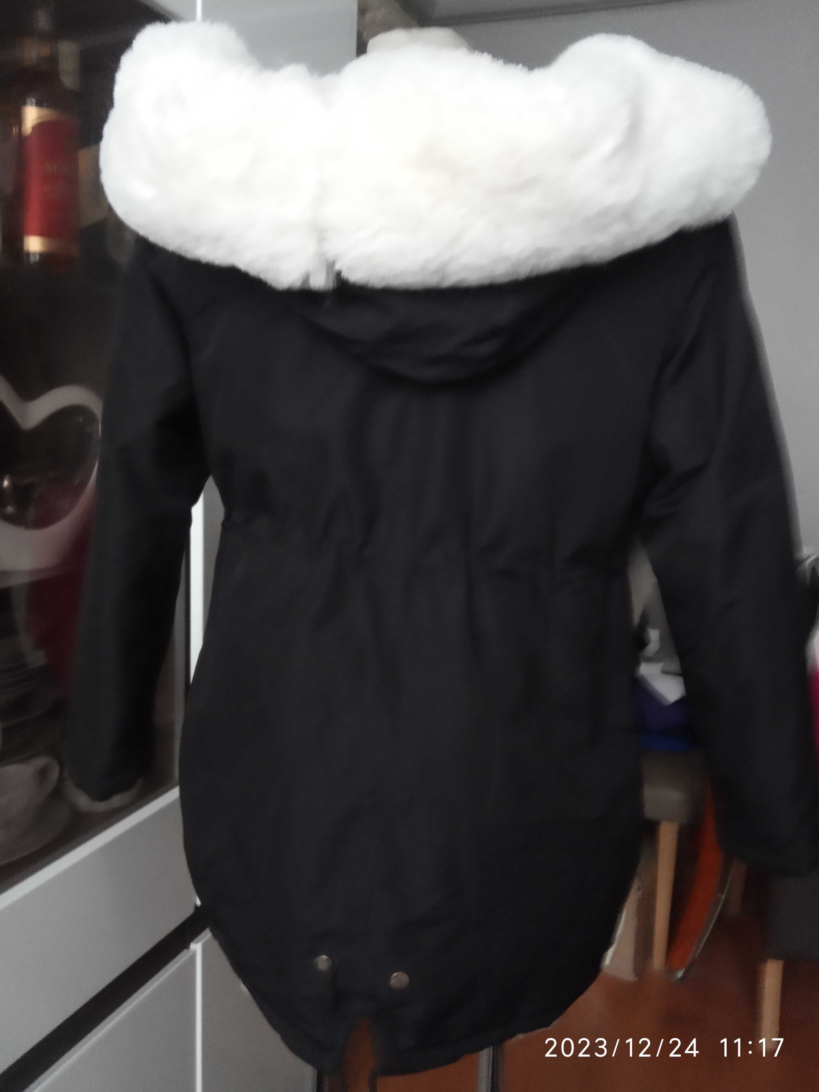 piękna zimowa kurtka - roz.158/160cm