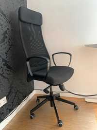 MARKUS Krzesło biurowe, Vissle ciemnoszary + GIFT