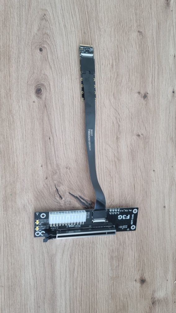 eGPU Adt-link F3G M.2 interfejs do laptopa karta graficzna