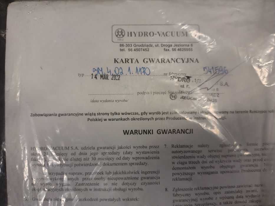 Hydrofor Hydro vacum plus zbiornik 200L