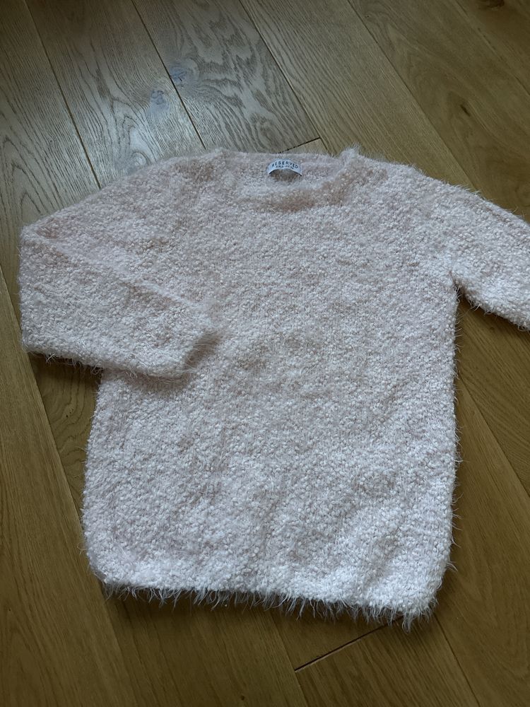 Sweter dziec. RESERVED, różowy, r.122