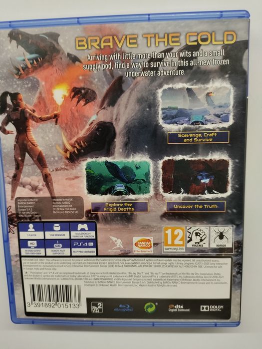 Sub nautrica Below Zero ps4