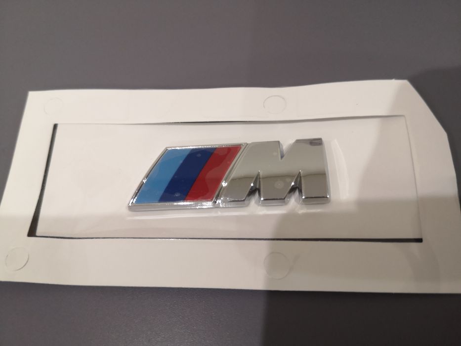 SÍMBOLO EMBLEMA LATERAL Guarda-lamas BMW M PERFORMANCE ORIGINAIL Novo