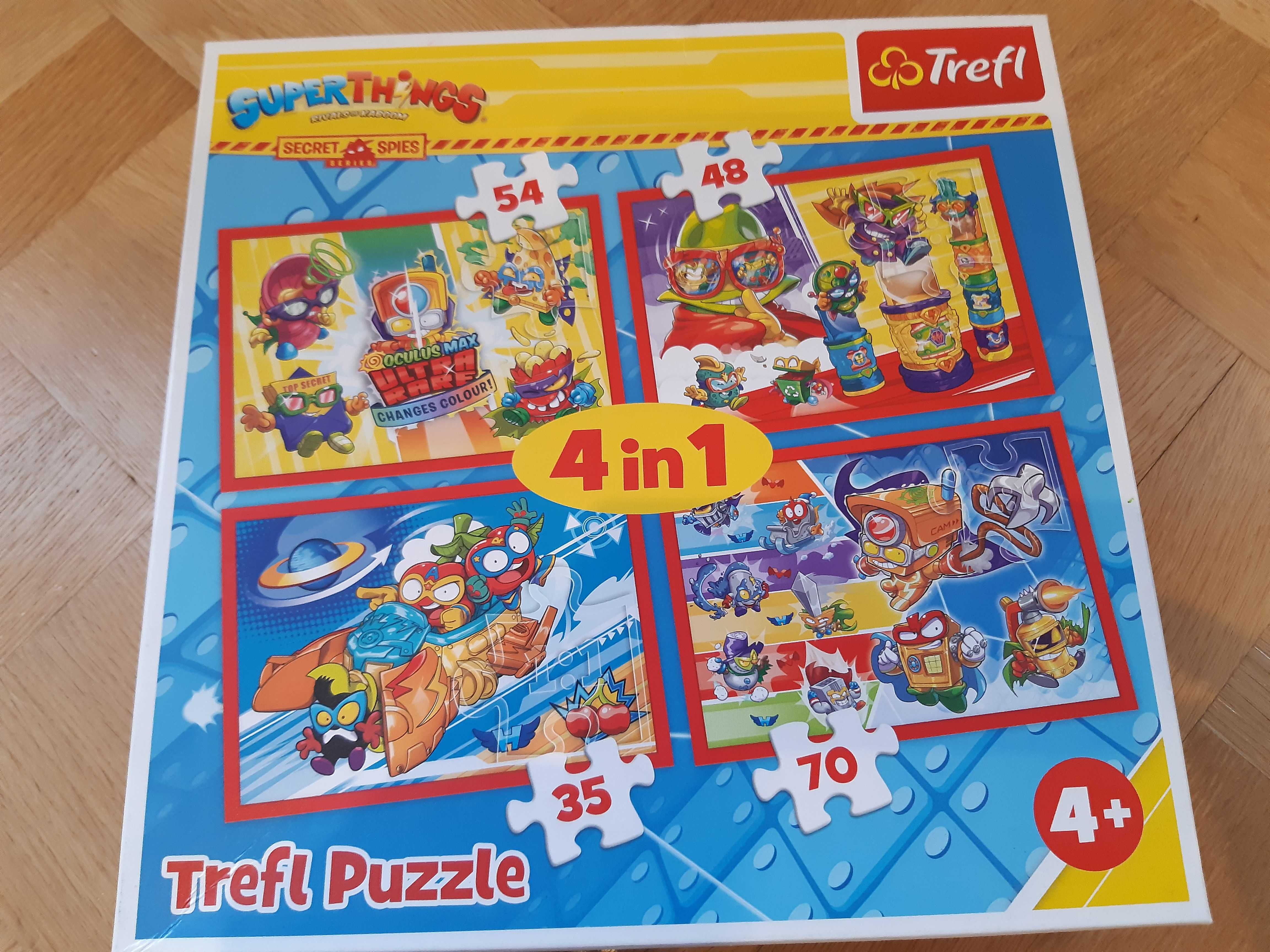 Puzzle Super Zings, Minionki, Auto, gra logiczna