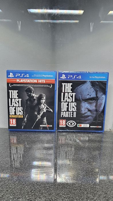 Pack 2X The Last of Us Part I 1 + Part II 2 PS4 PlayStation 4