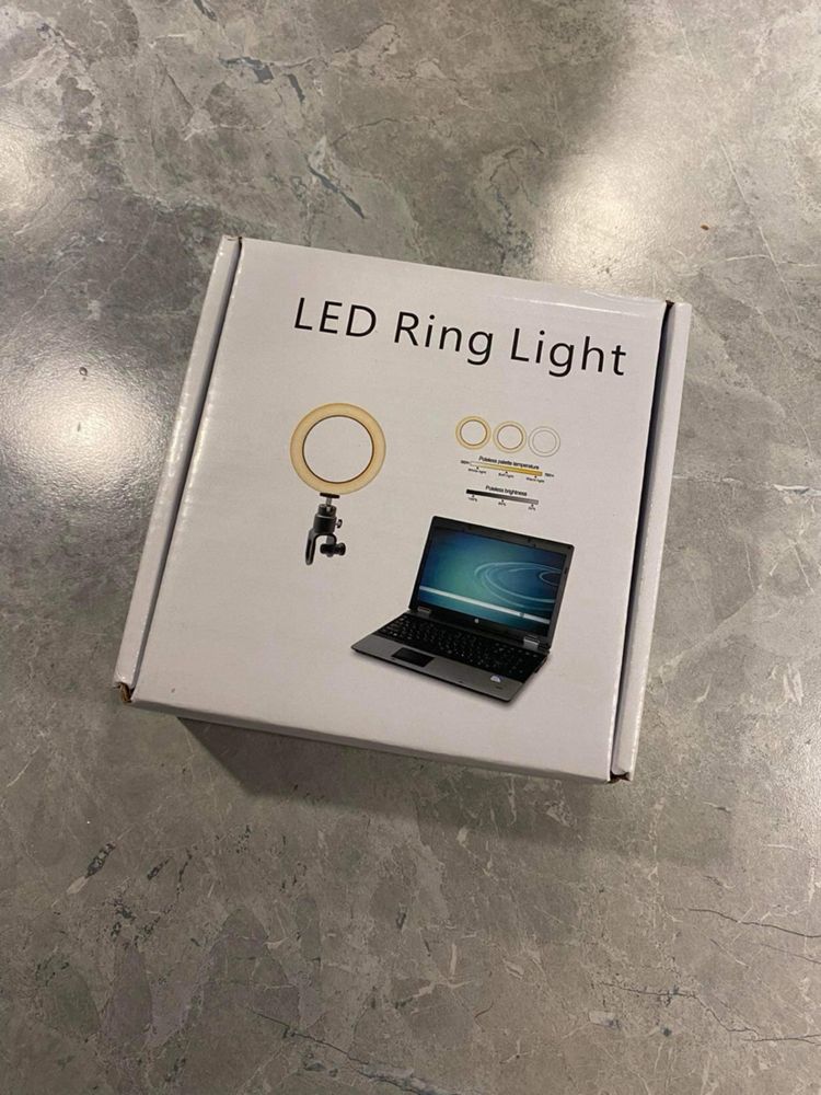 Lampa pierścieniowa LED Laptop USB