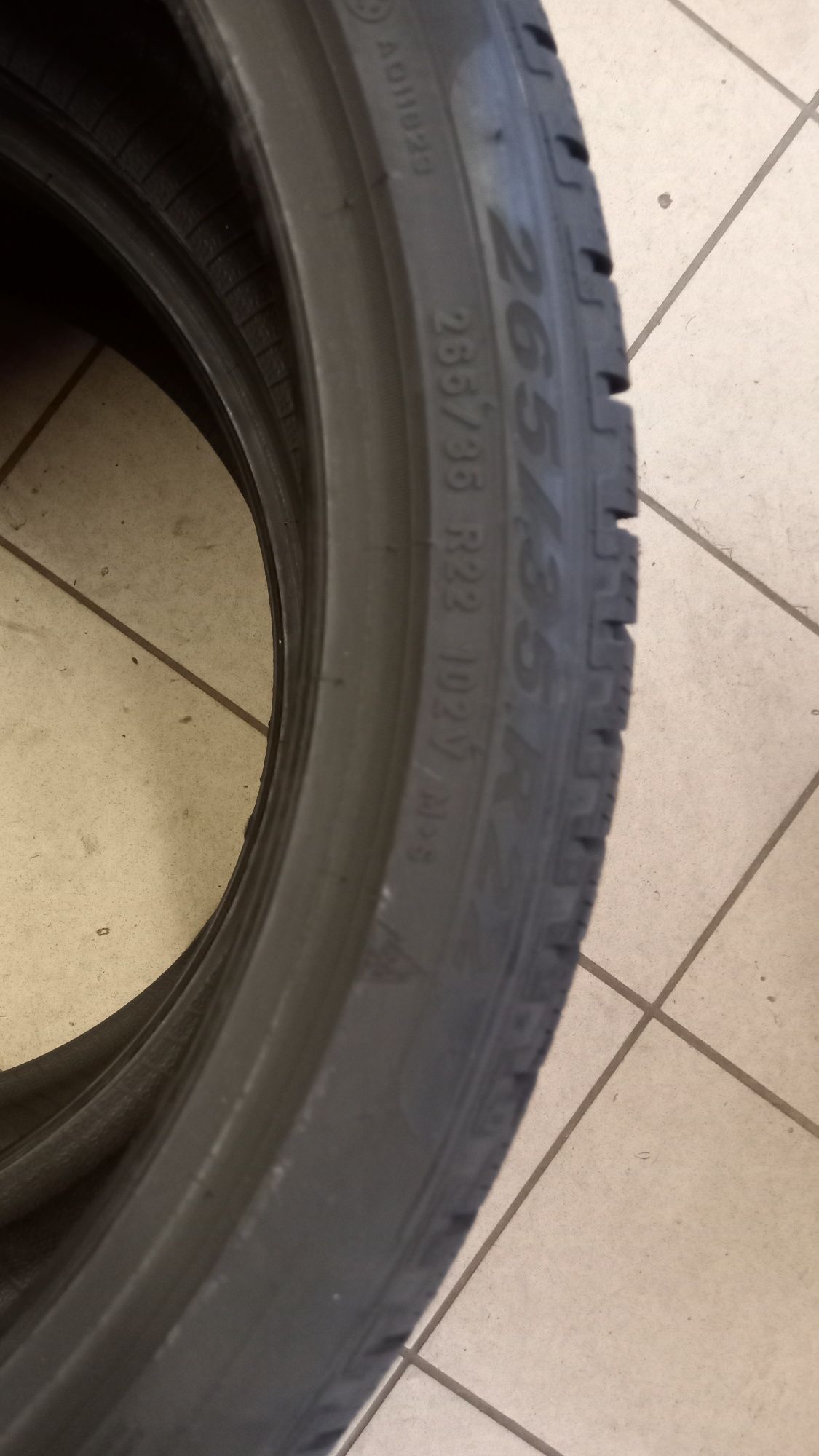 Opony Zimowe Pirelli Scorpion Winter 265/35/22 102V 2szt PNCS
