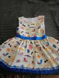 Платье на девочку 2-3 годика
