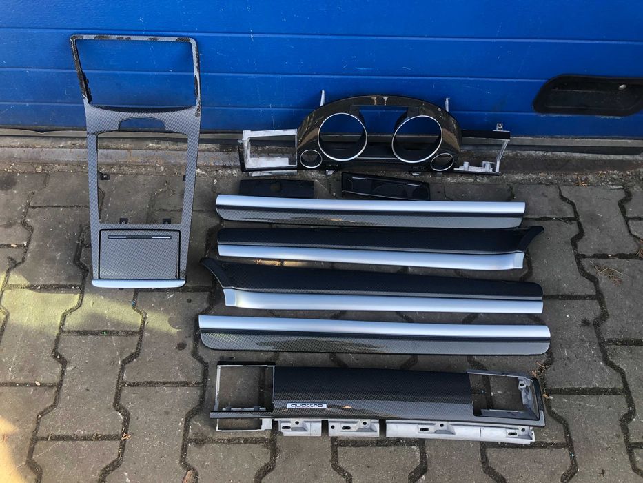 Dekory Listwy Carbon Karbon AUDI A8 S8 D3 EUROPA