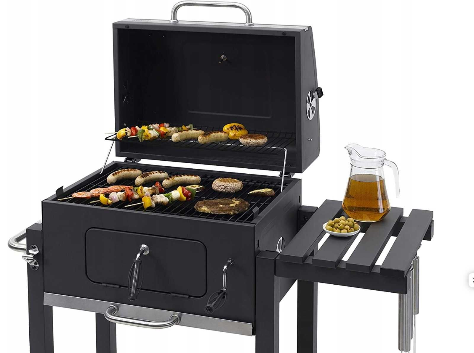 Grill ogrodowy węglowy 58x43cm W Szczecinie dowóz gratis.