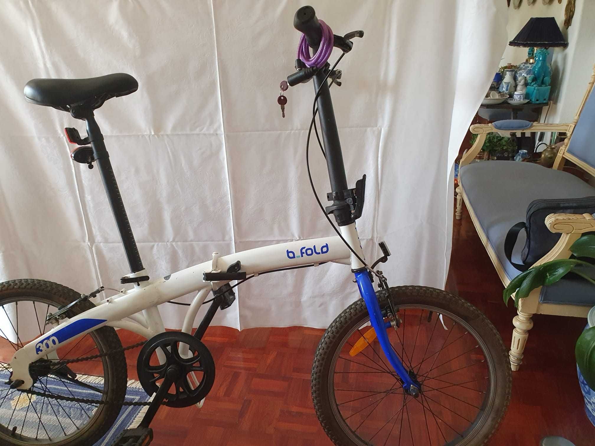 Bicicleta dobrável b-fold 300