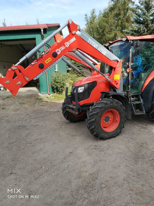 Metal-Technik TUR Ładowacz czołowy do ZETOR MTZ URSUS i inne MONTAŻ