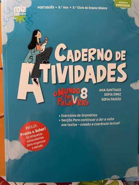 O Mundo em Palavras 8, Português 8º ano - Dossiê do Professor