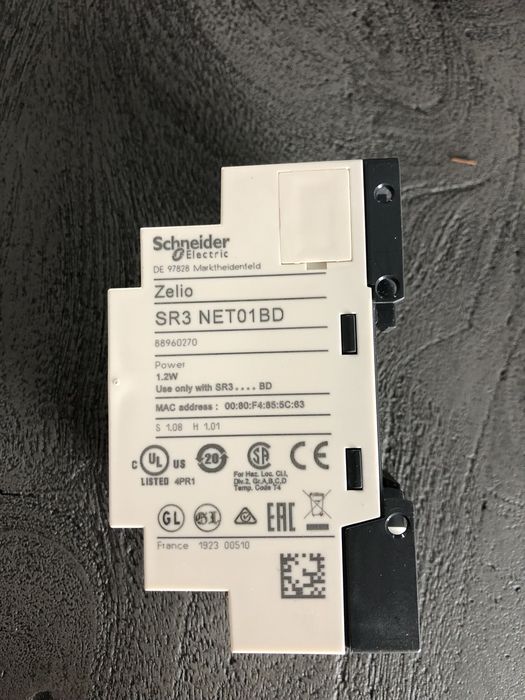 SR3NET01BD SCHNEIDER ELECTRIC Interfejs komunikacyjny; Zelio Logic