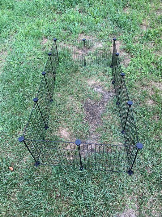 Duża klatka kojec wybieg dla świnki królika zwierząt modułowy NOWY