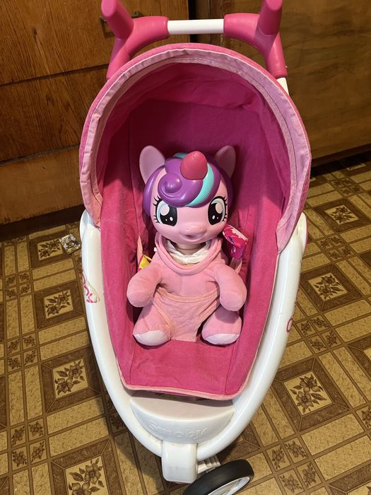 Коляска для ляльок бебі борн smoby 5в1 maxi cosi