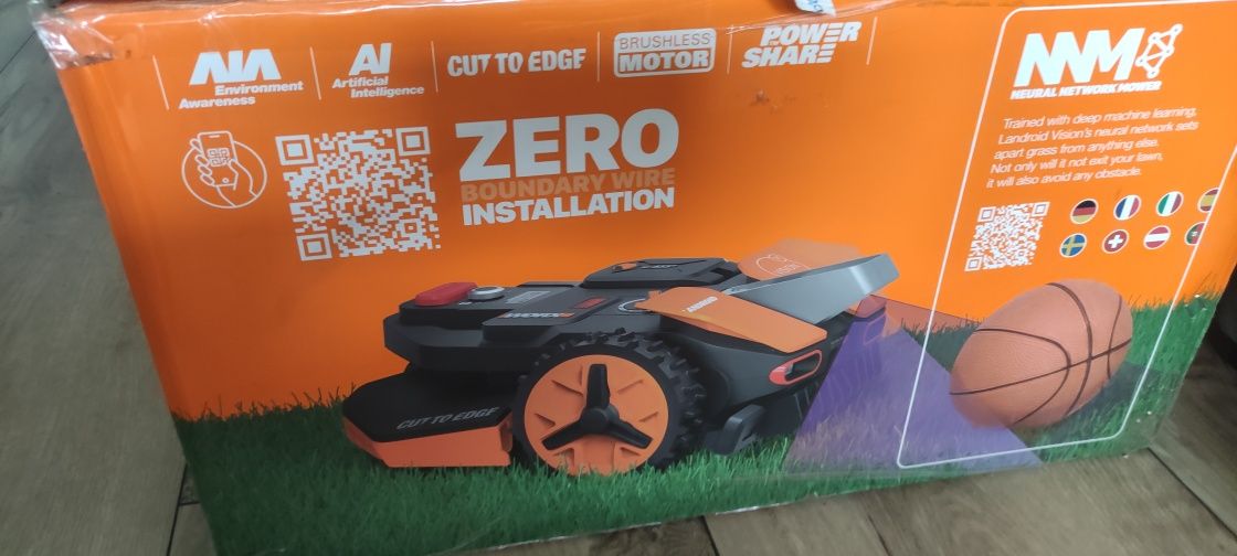 WORX Landroid Vision M600 WR206E
WR206E | do 600 m²
Kup on-line
Bez pr