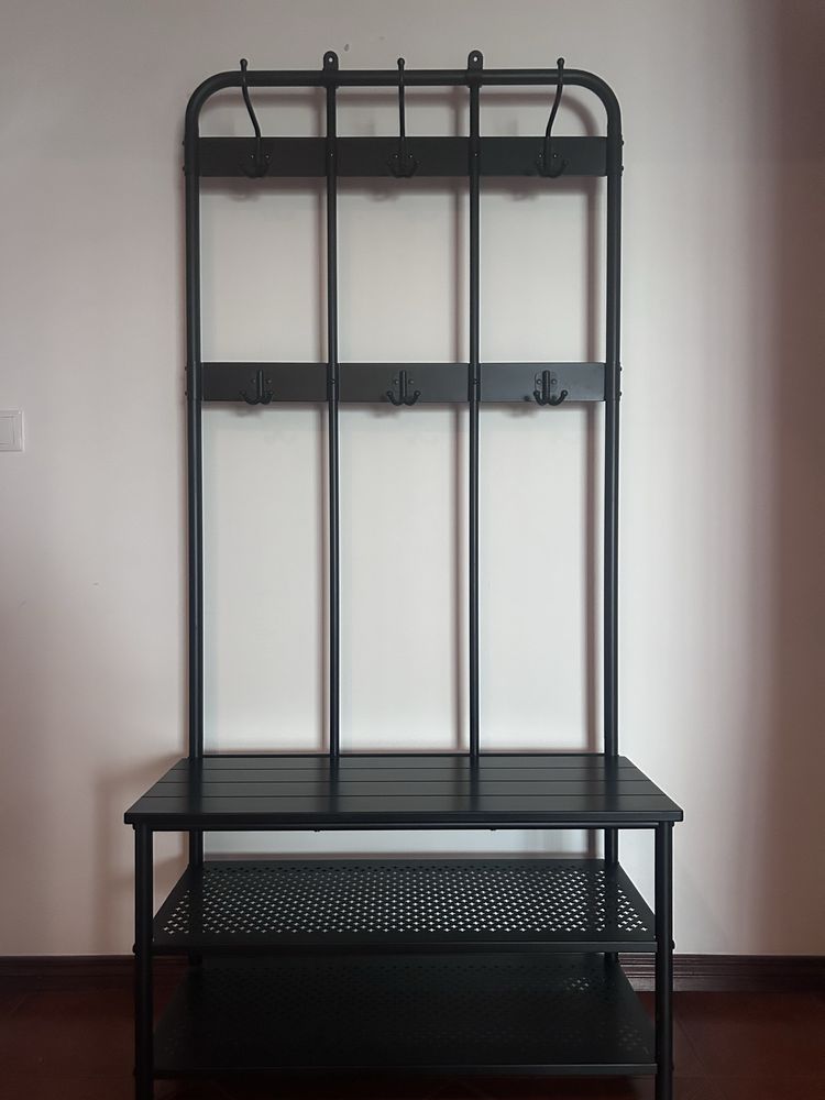 Cabide IKEA cor preta