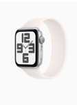 Apple Watch GPS, Caixa em alumínio prateado de 44 mm com Bracelete