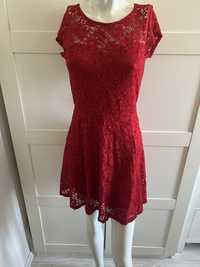Czerwona sukienka New look 38 stan bdb
