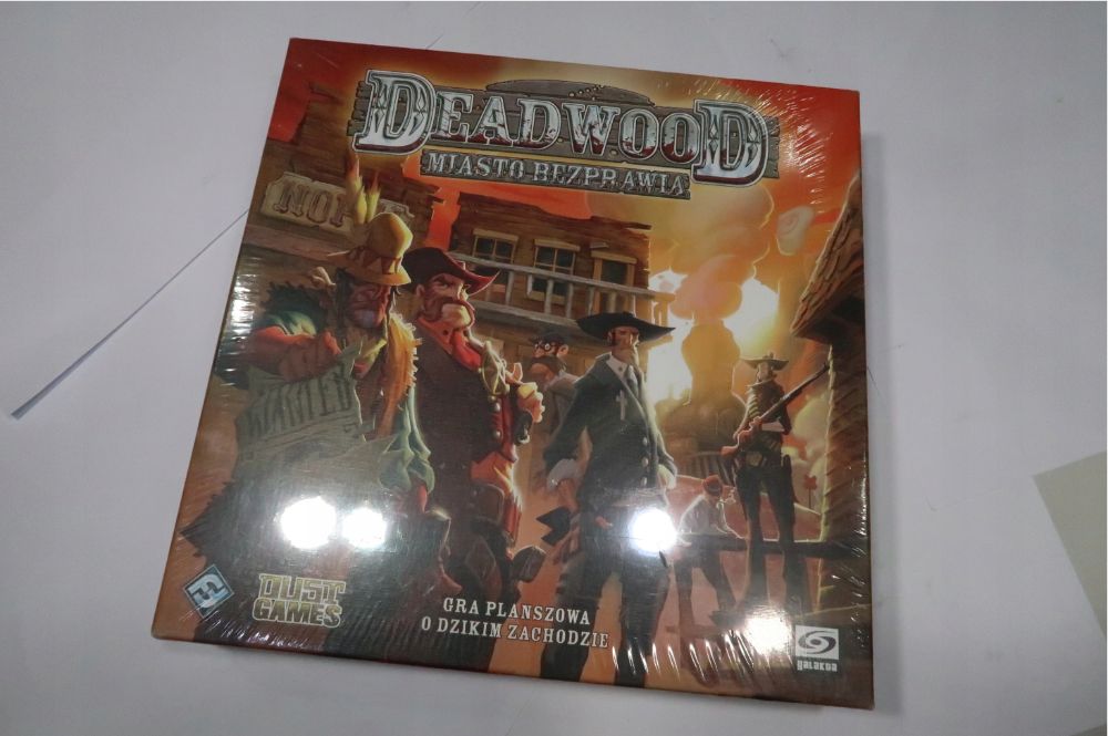 Deadwood Miasto Bezprawia gra planszowa wyd. Galakta