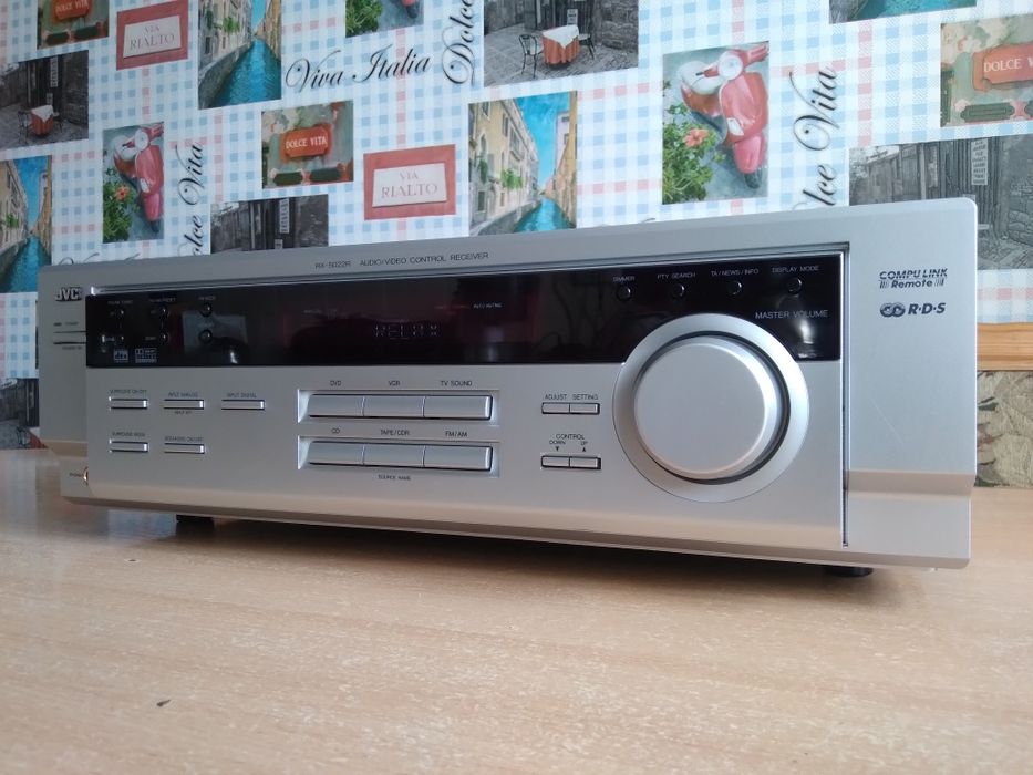 Мощный и функциональный JVC RX-5022R,2×140 Вт,OPTICAL,гарантия!
