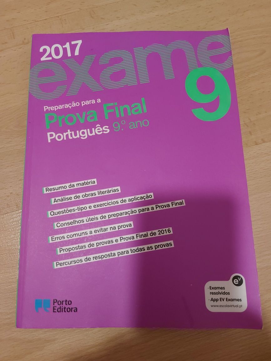 Livro Prova Final Português 6 Ano - Porto Editora