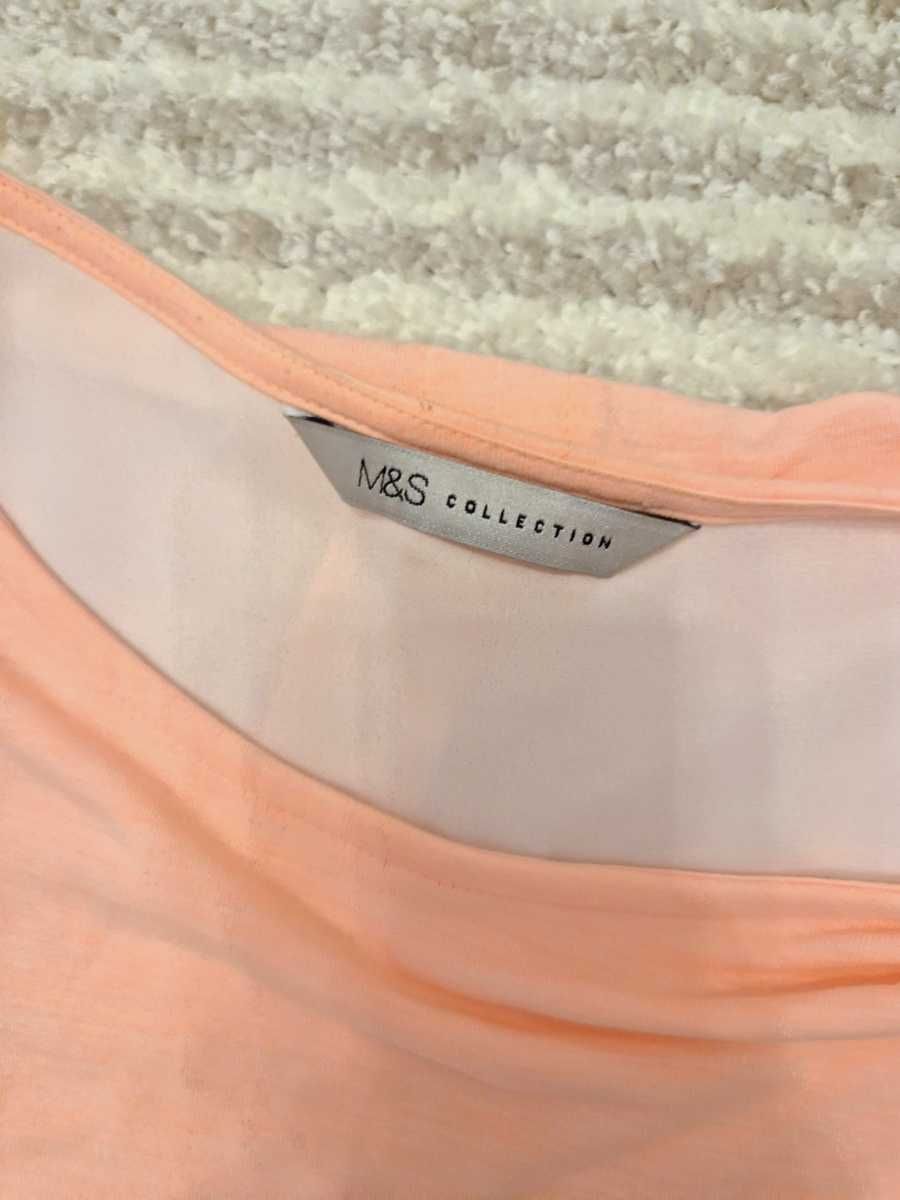 Bluzka M&S Collection kremowa r.L i Czerwona Made in Italy r. L