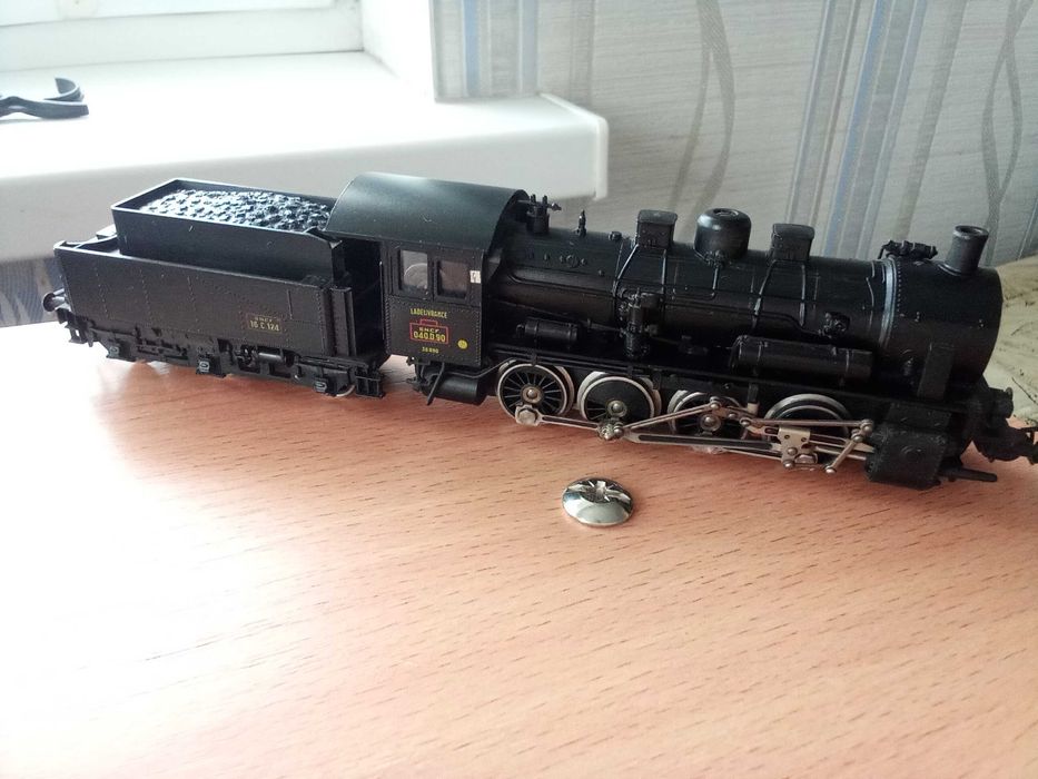 Паровоз BR-51  Fleischmann  СВЕТ c 2х стор. стандарт Пико PIKO HO 1/87