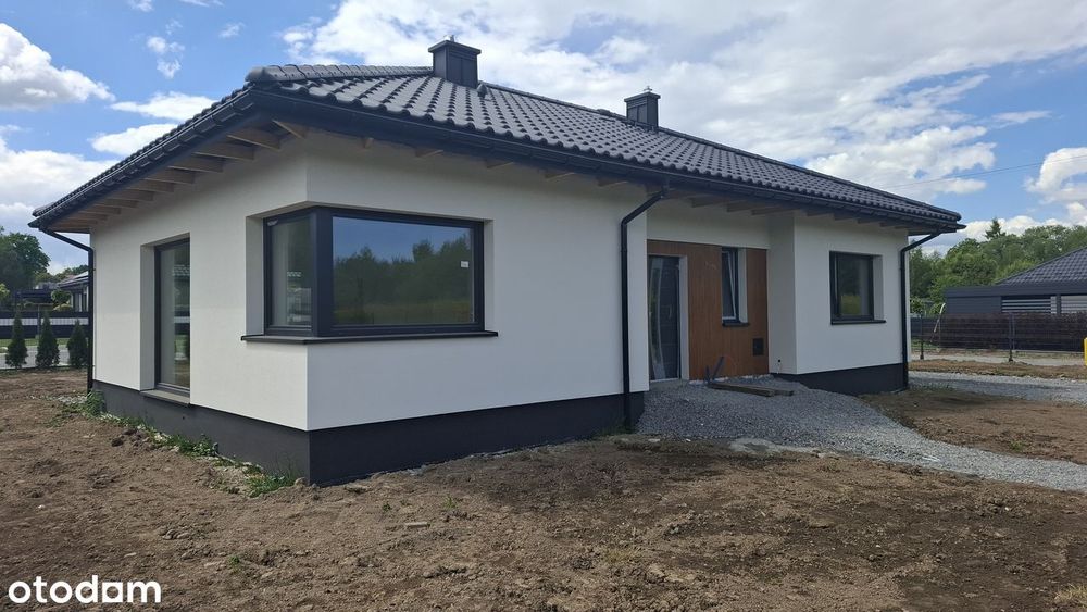 Nowoczesny dom parterowy Kęty woj. małopolskie
