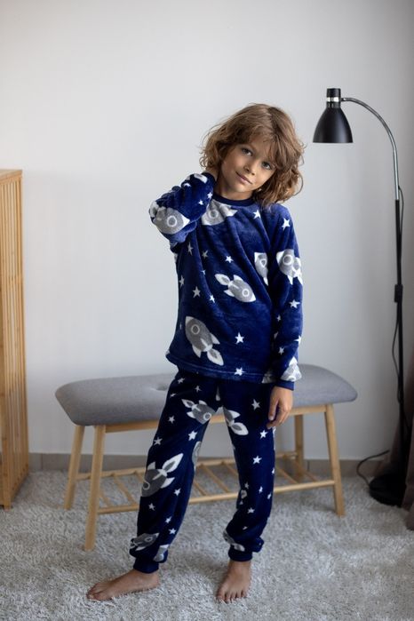 Махрова піжама дитяча, підліткова піжама махрова, піжама Бетмен,космос