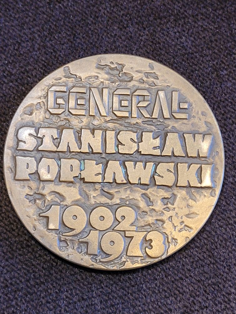 Medal pamiątkowy  - Generał Stanisław Popławski