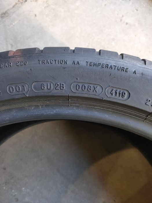 2x 295/35R21 Michelin Latitude Sport 2019r 4.8mm FAKTURA ADIGO