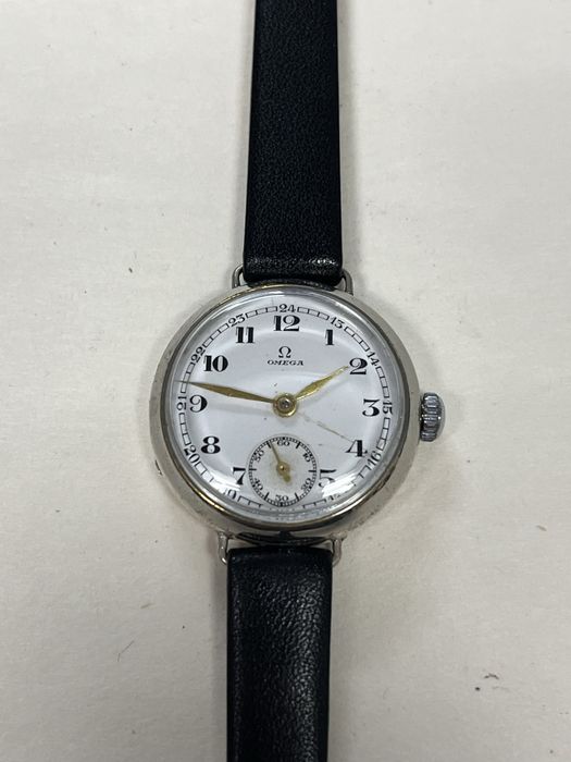 Omega – przedwojenny zegarek srebrny
