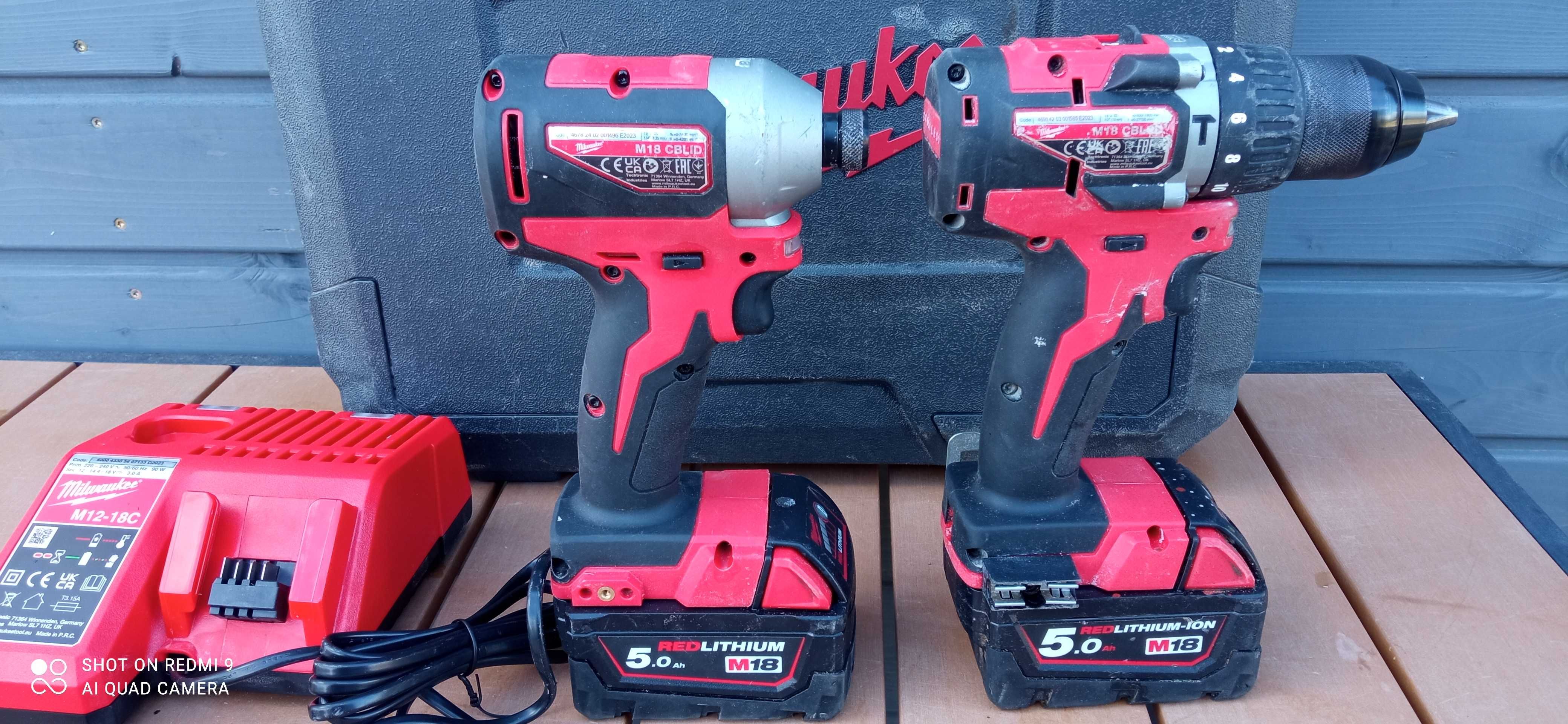 Milwaukee Wkrętarka zakrętarka CBLPP2A-502C 18V 5Ah