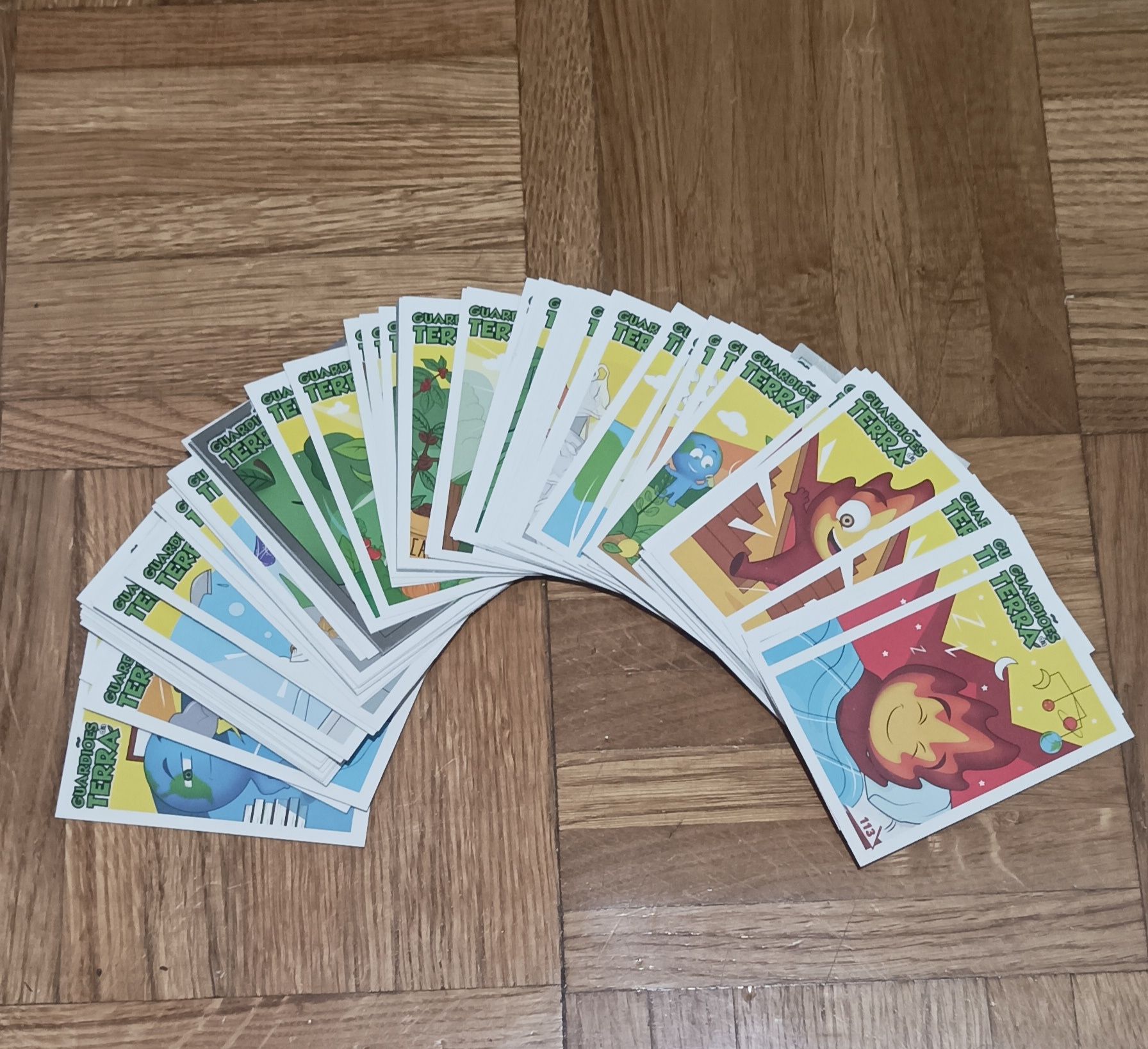Cartas "Guardiões da Terra"