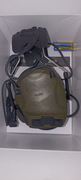 Тактичні навушники військові 3M™ PELTOR™ ComTac VIII MT14H418A-02 GN