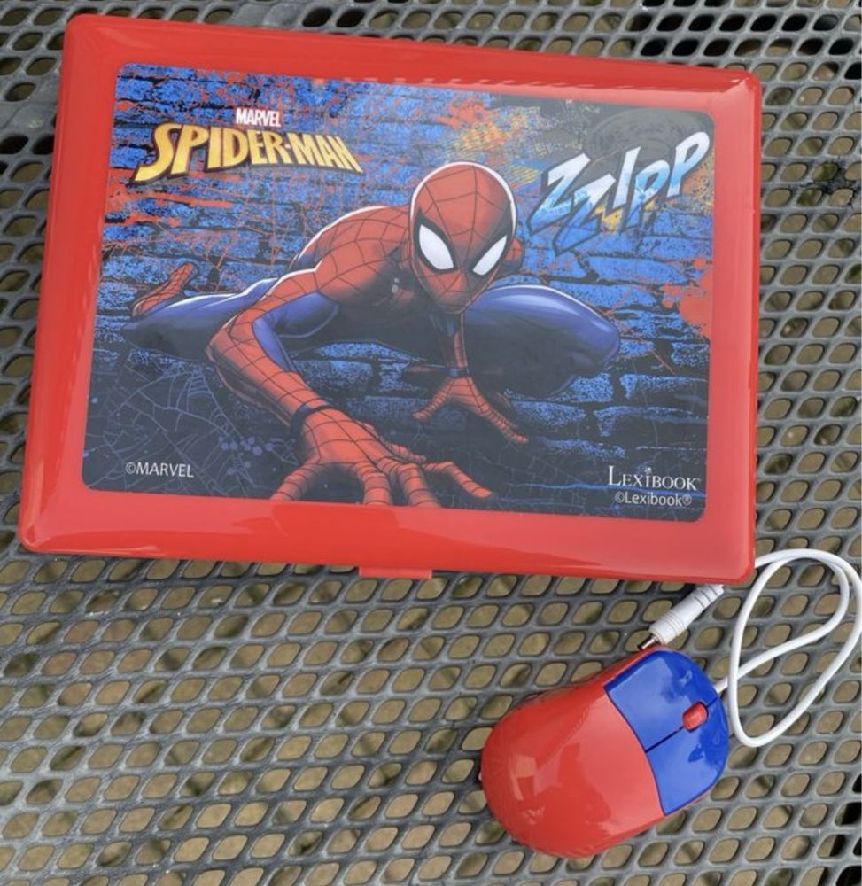 Laptop edukacyjny LEXIBOOK z bohaterami bajki Spider-Man